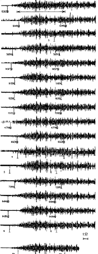 Stacked A1 Seismograms